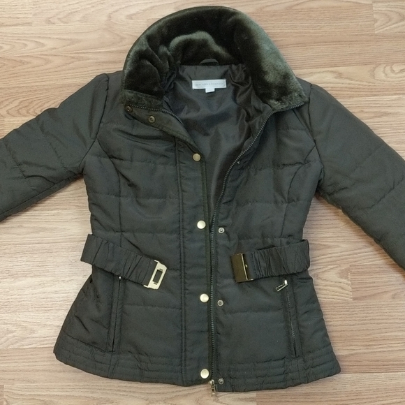 NY&CO Olive Green Puffer Jacket Size XS - Picture 11 of 12